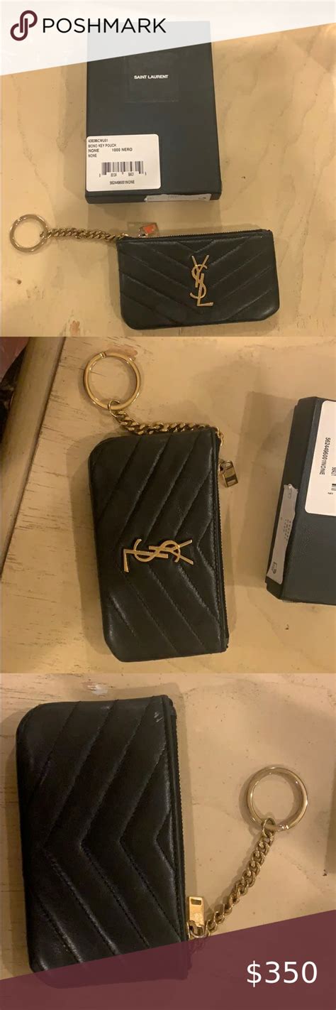 ysl key chain wallet.